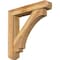 Ekena Millwork Imperial Craftsman Rough Sawn Bracket w/ Offset Brace, Western Red Cedar, 6"W x 30"D x 30"H BKT0604X30X30IMP04RWR - alternate 1
